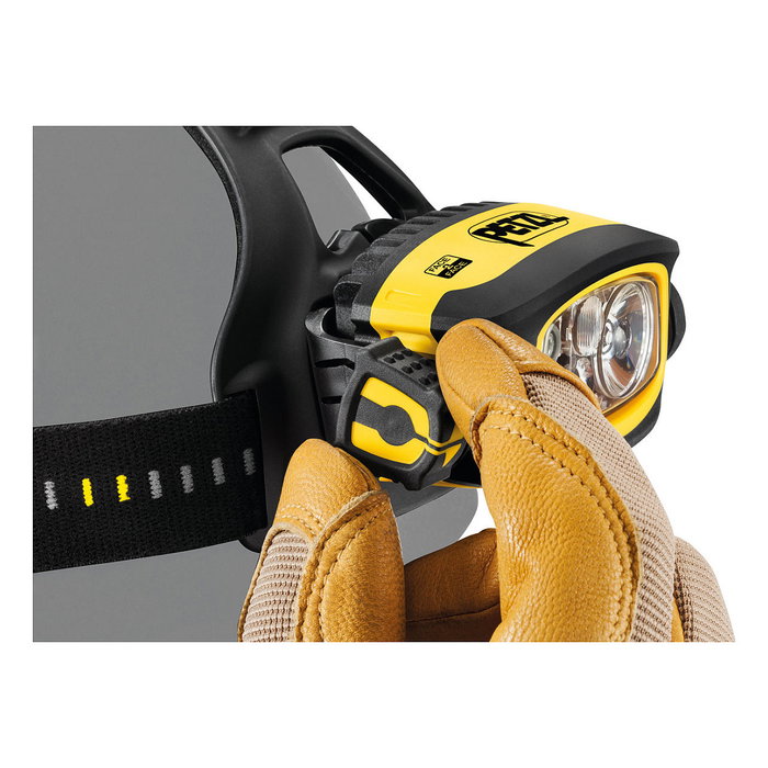 Petzl DUO S Linterna Frontal Profesional Recargable 1100 lm IP67 Negra/Amarilla