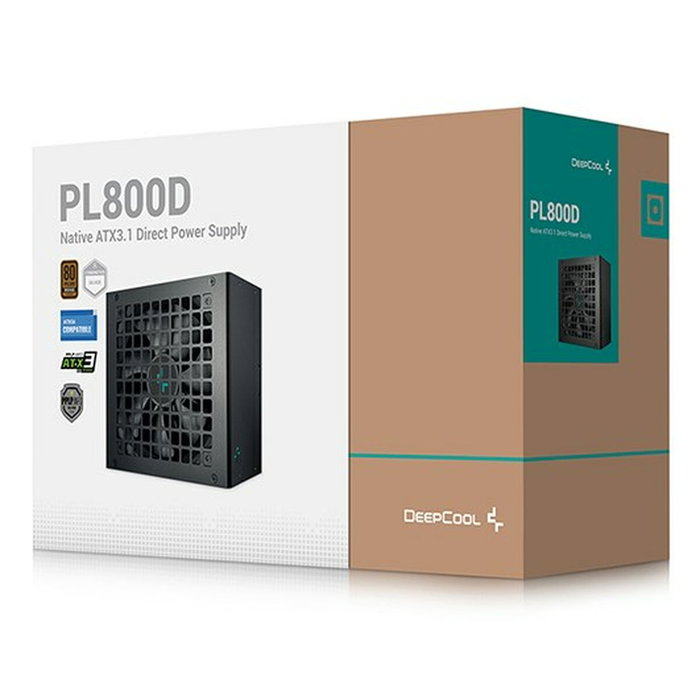 DeepCool PL800D 800 W ATX 3.0 80 PLUS Bronze con conector 12VHPWR