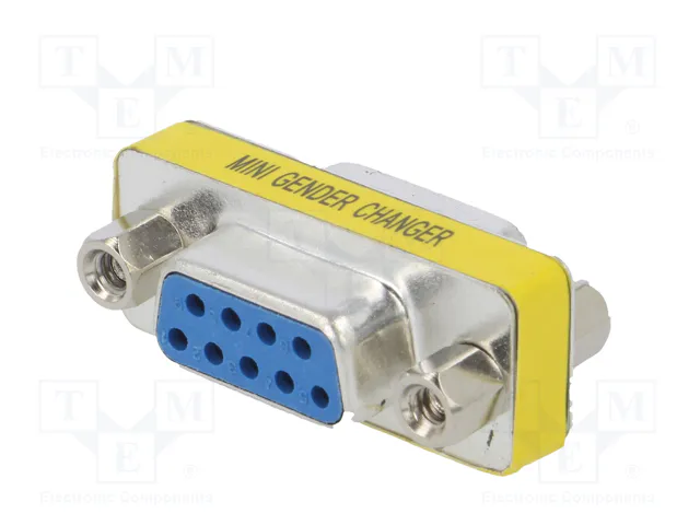 AKYGA Adaptador D-Sub 9 pin tomacorriente ambos lados