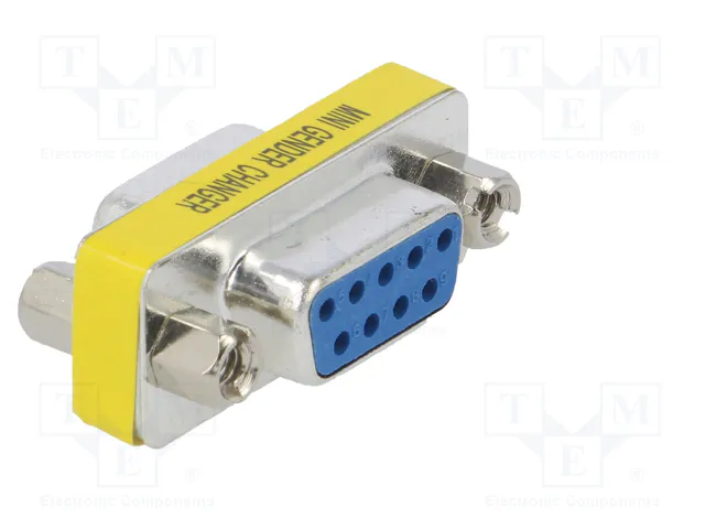 AKYGA Adaptador D-Sub 9 pin tomacorriente ambos lados