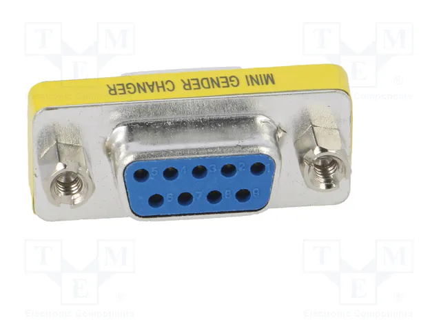 AKYGA Adaptador D-Sub 9 pin tomacorriente ambos lados