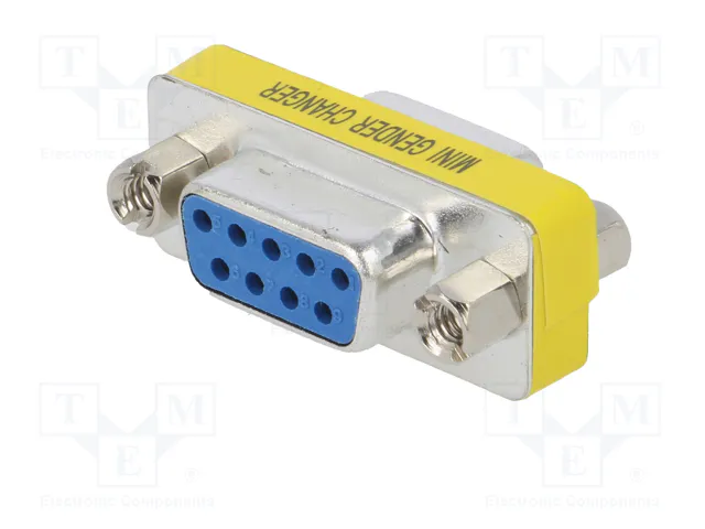 AKYGA Adaptador D-Sub 9 pin tomacorriente ambos lados