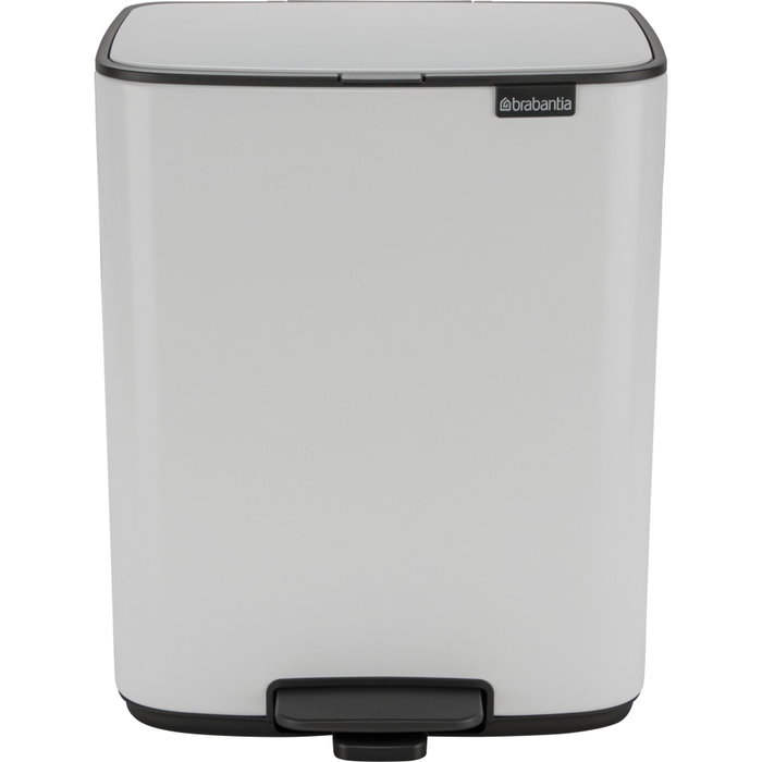 Brabantia Bo Cubo de basura con pedal 12 litros blanco Brabantia Bo Cubo de basura con pedal 12 litros blanco