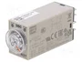OMRON H3Y-2-24AC-10S Relé de tiempo DPDT 24VAC 0,5÷10s