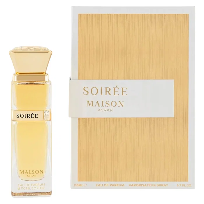 Maison Asrar Soiree Agua de perfume para mujeres 110 ml