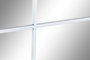 DKD Home Decor Espejo Ventana Blanco de Hierro y Cristal