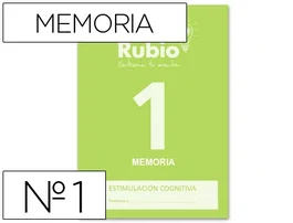 Rubio Cuaderno Rubio Entrena Tu Mente Nivel 1 Estimulación Cognitiva y Memoria
