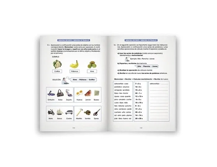 Rubio Cuaderno Entrena tu Mente Estimulación Cognitiva Memoria Nivel 1 (Pack de 5) Rubio Cuaderno Entrena tu Mente Estimulación Cognitiva Memoria Nivel 1 (Pack de 5)