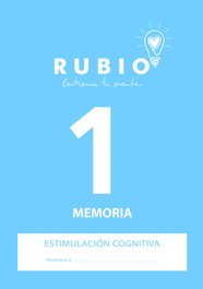 RUBIO Cuaderno A4 Estimulación Cognitiva Memoria Nº 1