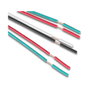 DeLOCK 90791 Conector Berg de 6 pines, derecho, negro