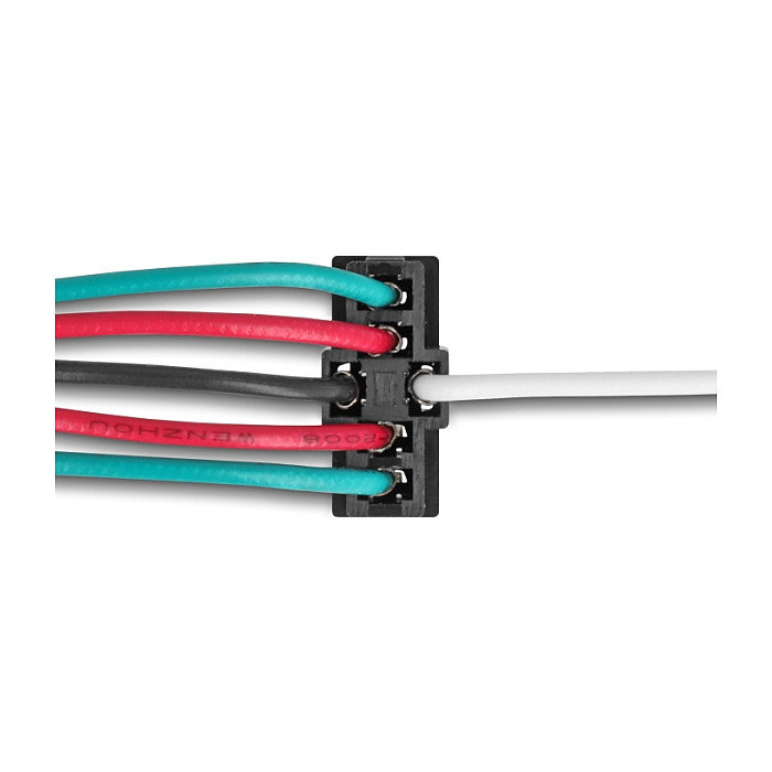 DeLOCK 90791 Conector Berg de 6 pines, derecho, negro