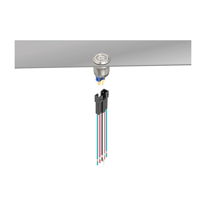 DeLOCK 90791 Conector Berg de 6 pines, derecho, negro