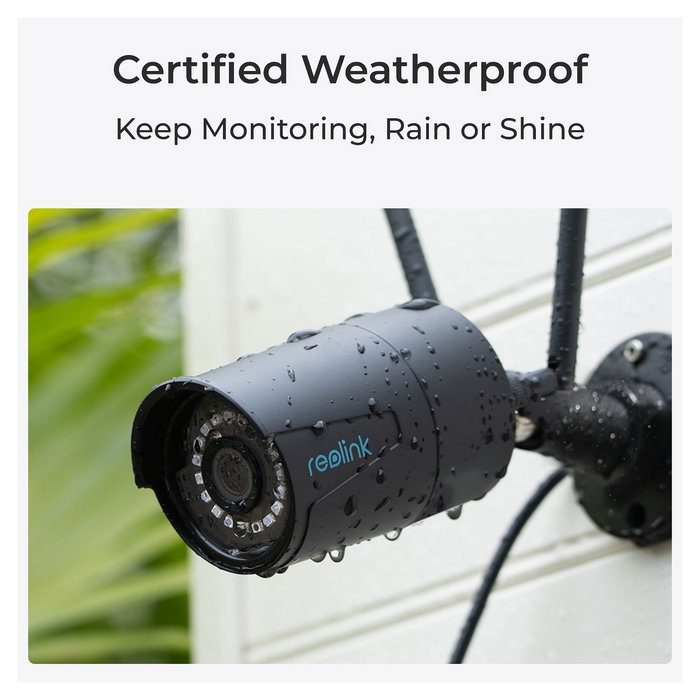 Reolink W320-B Cámara de Seguridad IP WiFi para Exterior, Inalámbrico y Cableado, Asistente Google Reolink W320-B Cámara de Seguridad IP WiFi para Exterior, Inalámbrico y Cableado, Asistente Google