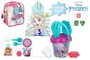 Color Baby Set Mochila Cubo Playa Frozen con 7 Accesorios y Poncho