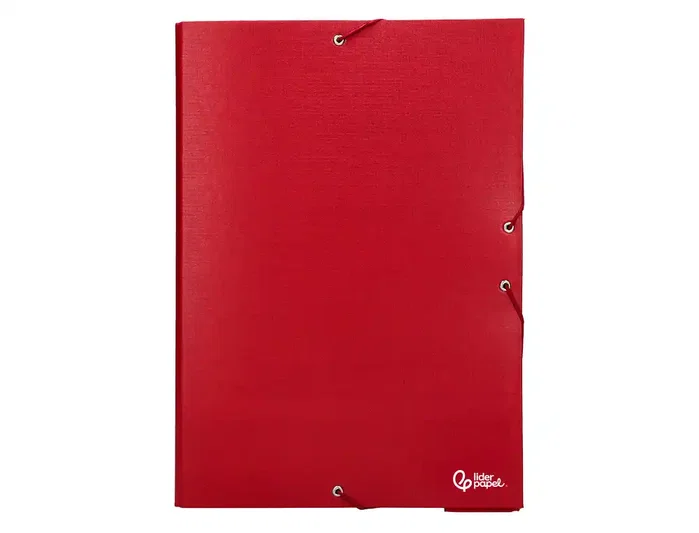 Liderpapel Carpeta para proyectos Folio roja lomo 50mm Liderpapel Carpeta para proyectos Folio roja lomo 50mm
