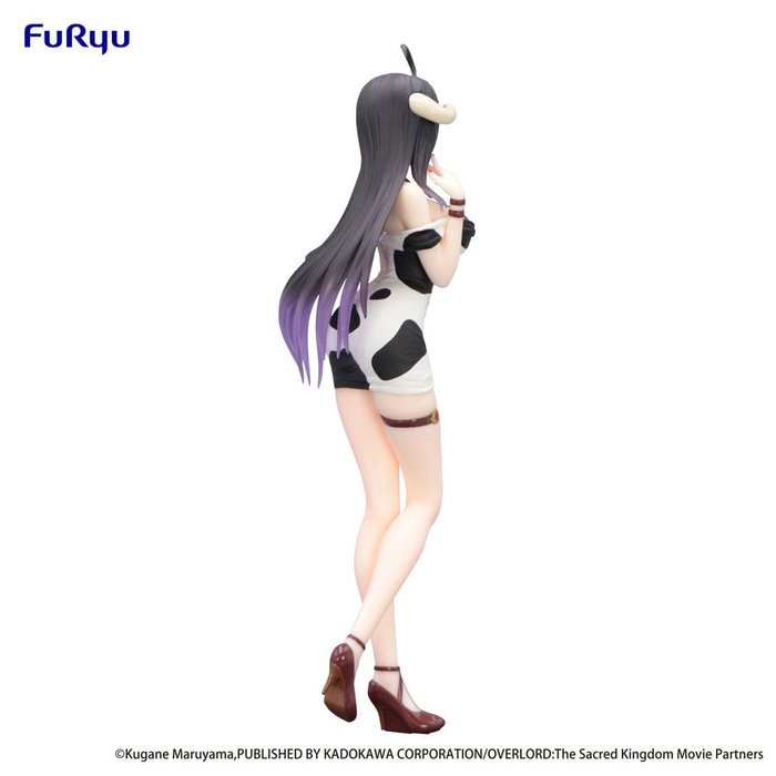 Overlord Estatua PVC Trio-Try-iT Albedo Mini Dress Cow Pattern Ver. 21 cm