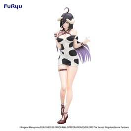Furyu Figura Albedo Mini Dress Cow Pattern 21 cm - Overlord Trio-Try-iT