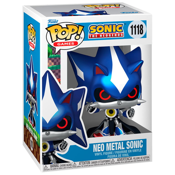 Funko POP! Neo Metal Sonic de Sonic the Hedgehog
