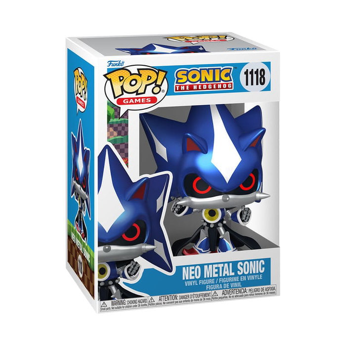 Funko POP! Neo Metal Sonic de Sonic the Hedgehog