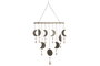 DKD Home Decor Decoración Colgante Hierro Lunas Dorado