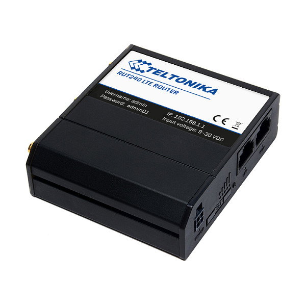 Teltonika RUT240 Router 4G LTE Móvil WLAN Negro Ethernet 100 Mbit/s