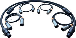 Hikvision DS-D42XXCD-1AAB Cable de Red y Alimentación para Paneles LED