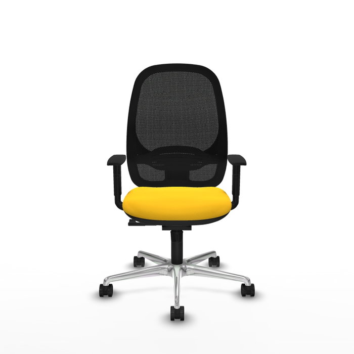 PIQUERAS Y CRESPO Silla de oficina Cilanco Amarillo y Negro PIQUERAS Y CRESPO Silla de oficina Cilanco Amarillo y Negro