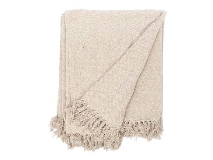 GIFTDECOR Multiusos Pompon Natural 180x220cm GIFTDECOR Multiusos Pompon Natural 180x220cm