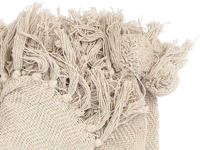 GIFTDECOR Multiusos Pompon Natural 180x220cm GIFTDECOR Multiusos Pompon Natural 180x220cm