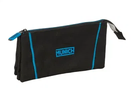 Safta Estuche portatodo escolar Triple Munich Road