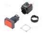 SCHNEIDER ELECTRIC Interruptor de presión Harmony XB6 16mm rojo