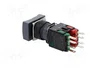 SCHNEIDER ELECTRIC Interruptor de presión Harmony XB6 16mm rojo