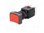 SCHNEIDER ELECTRIC Interruptor de presión Harmony XB6 16mm rojo