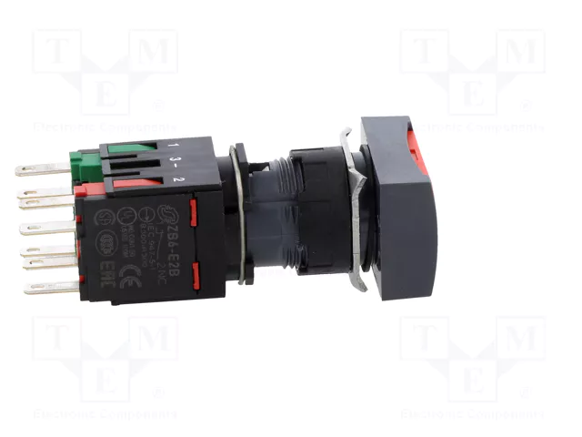 SCHNEIDER ELECTRIC Interruptor de presión Harmony XB6 16mm rojo