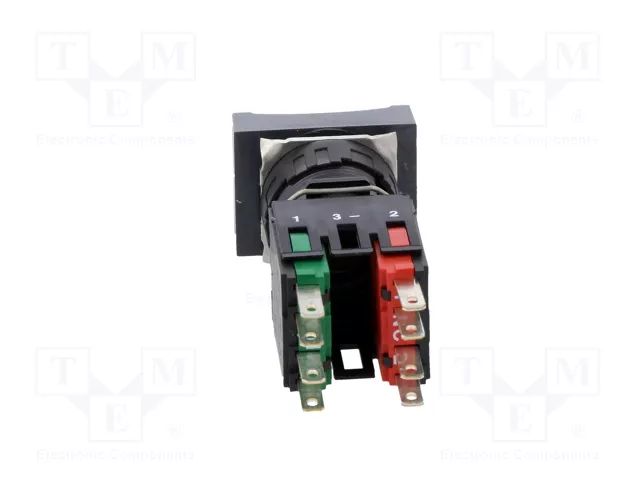 SCHNEIDER ELECTRIC Interruptor de presión Harmony XB6 16mm rojo