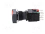 SCHNEIDER ELECTRIC Interruptor de presión Harmony XB6 16mm rojo