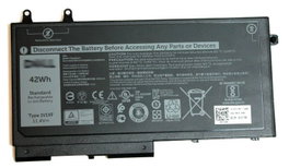 Dell Batería de 42Wh, 3 Celdas, Iones de Litio