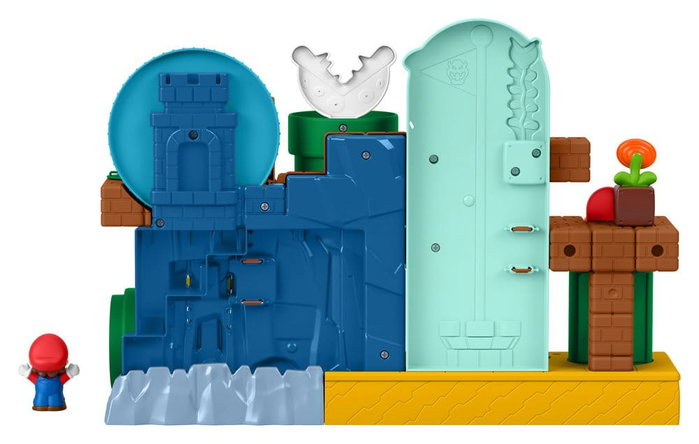Mattel My Mario Little People Set de Juego Aventura de Mario