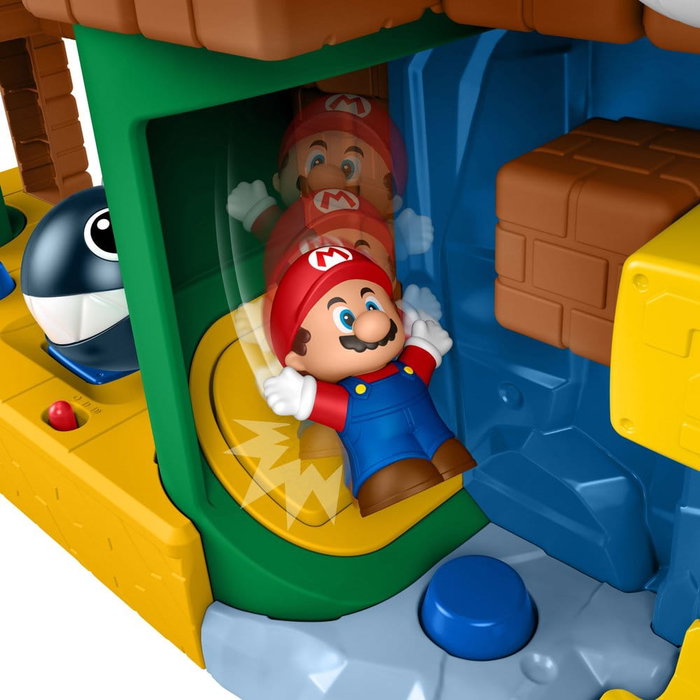Mattel My Mario Little People Set de Juego Aventura de Mario