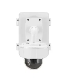 Axis 5900-181 Carcasa y Soporte para Cámara de Seguridad Exterior en Acero Inoxidable, Certificaciones IP66 IK10, Blanco