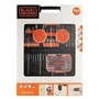 Black + Decker Juego de taladro/destornillador A7238-XJ de 304 piezas