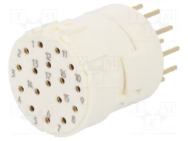 HARTING Conector M23 Signal hembra de 17 pines para uso industrial