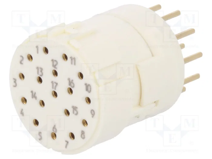 HARTING Conector M23 Signal hembra de 17 pines para uso industrial HARTING Conector M23 Signal hembra de 17 pines para uso industrial
