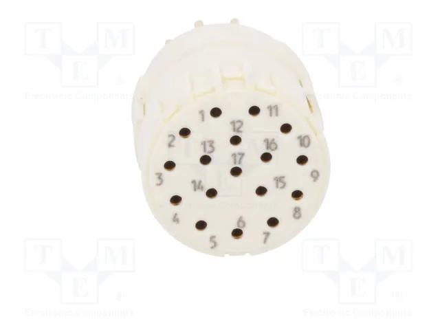 HARTING Conector M23 Signal hembra de 17 pines para uso industrial HARTING Conector M23 Signal hembra de 17 pines para uso industrial