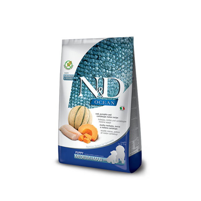 Farmina N&D Ocean Cachorro Med/Max Bacalao y Calabaza 2,5 kg Farmina N&D Ocean Cachorro Med/Max Bacalao y Calabaza 2,5 kg