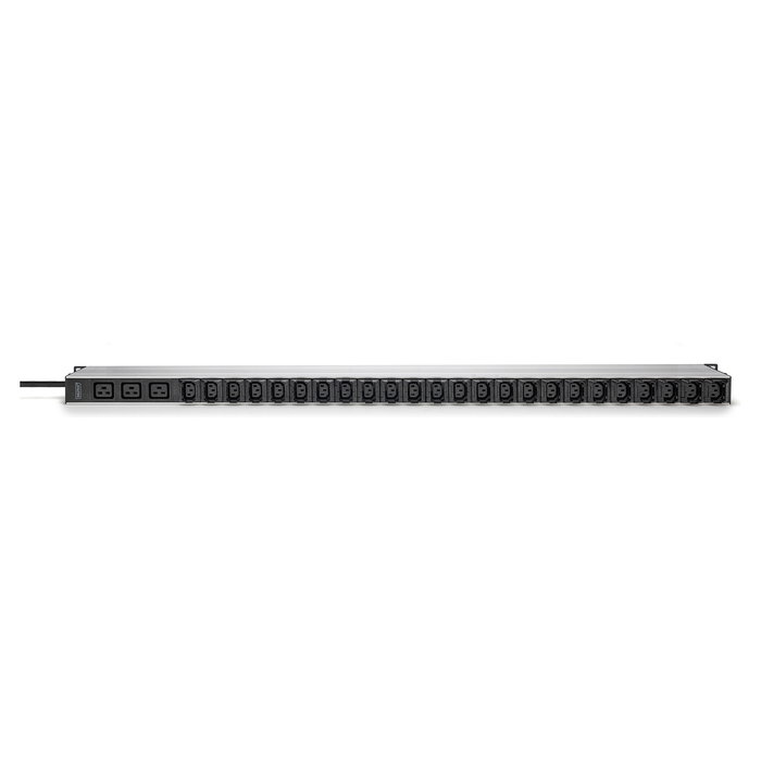 Digitus PDU básica 1 fase 16A, 24 salidas C13 y 3 salidas C19, 250V, cable 3m, color negro Digitus PDU básica 1 fase 16A, 24 salidas C13 y 3 salidas C19, 250V, cable 3m, color negro