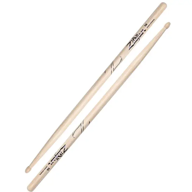 Zildjian Baquetas 5A Hickory Natural Zildjian Baquetas 5A Hickory Natural