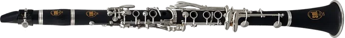 SML Clarinete Sib CL400 Boehm ABS Mecánica Alpaca Plateada 17 Llaves Con Estuche