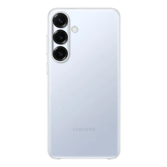 Samsung Funda transparente EF-QS936CTEGWW para Galaxy S25+, 17 cm (6.7"), de TPU reciclado, resistente a golpes y caídas Samsung Funda transparente EF-QS936CTEGWW para Galaxy S25+, 17 cm (6.7"), de TPU reciclado, resistente a golpes y caídas
