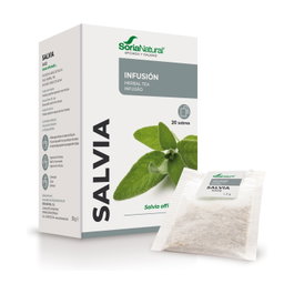 Soria Natural Infusión de Salvia 20 filtros - Antiespasmódica y Digestiva